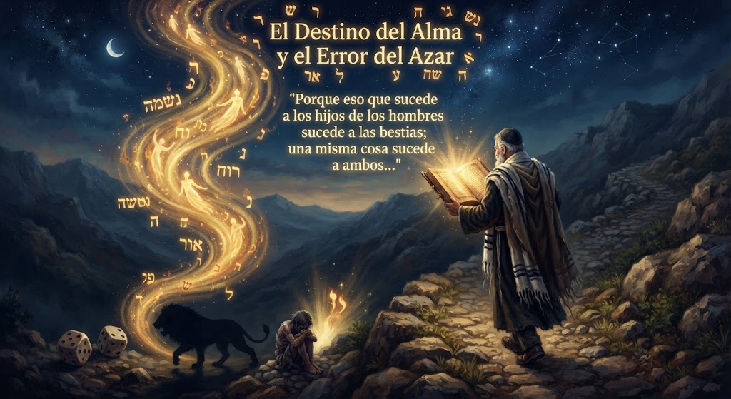 El Destino del Alma y el Error del Azar: Una Profunda Enseñanza del Zohar (Shlaj Lejá)