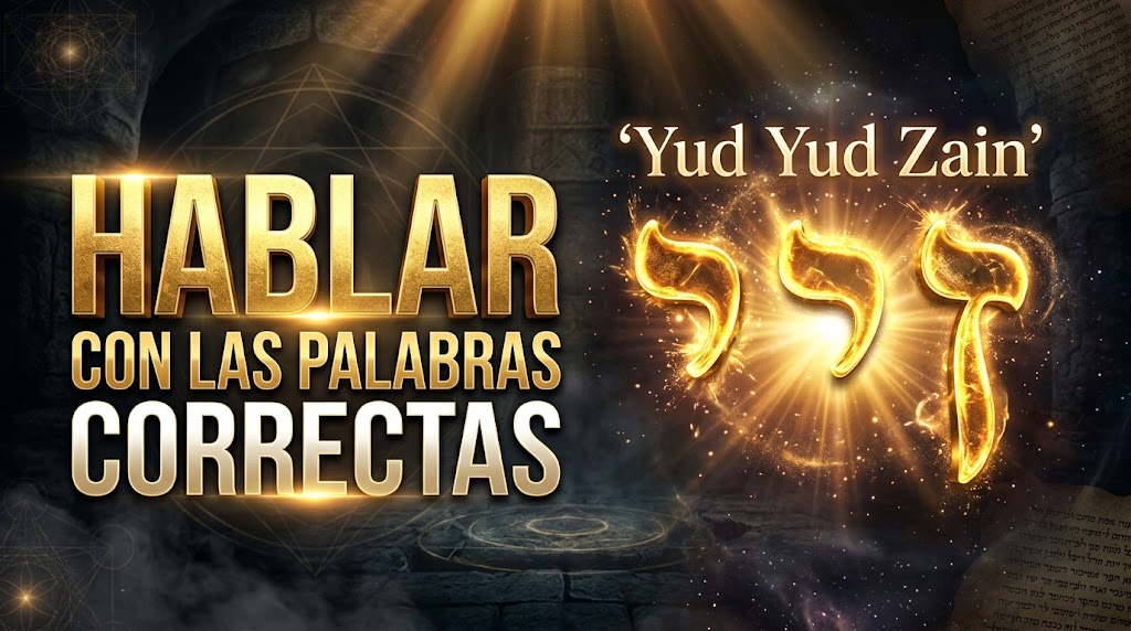 El poder de la palabra consciente: Medita en Yud Yud Zain para convertirte en un canal de luz